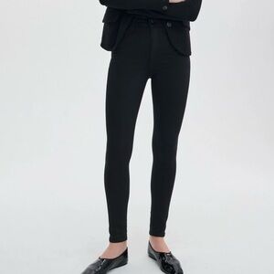 rag & bone Women's Black Skinny Pants